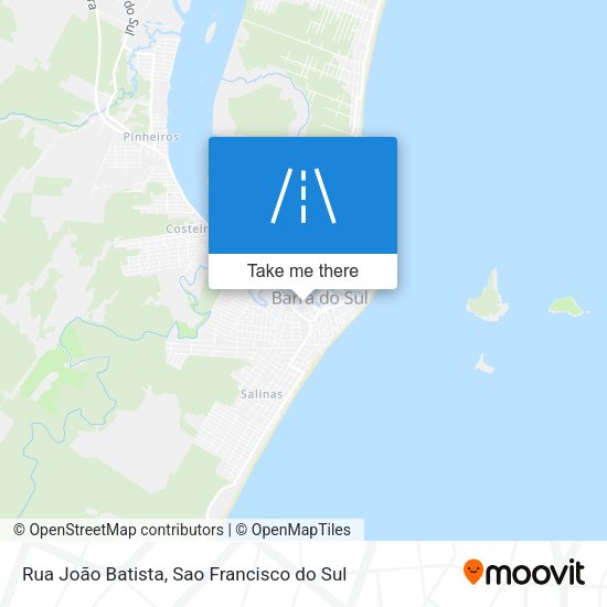 Rua João Batista map