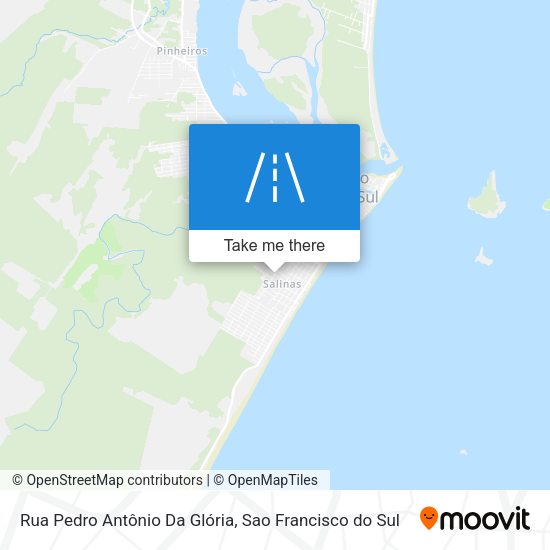 Rua Pedro Antônio Da Glória map