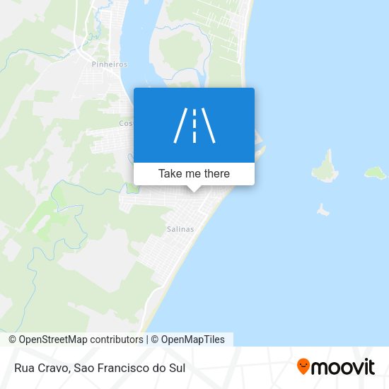 Rua Cravo map