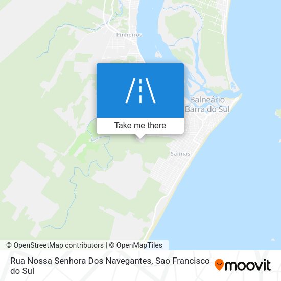 Rua Nossa Senhora Dos Navegantes map