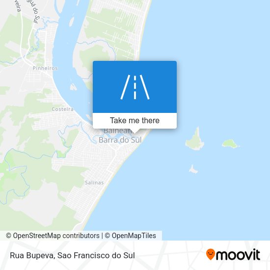 Rua Bupeva map