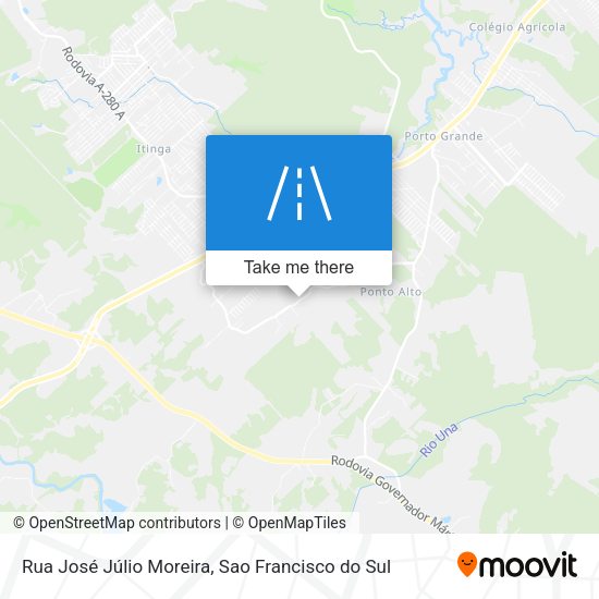 Rua José Júlio Moreira map