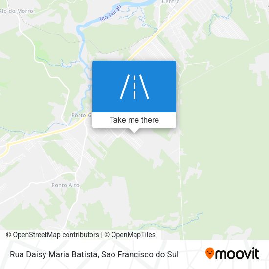 Rua Daisy Maria Batista map