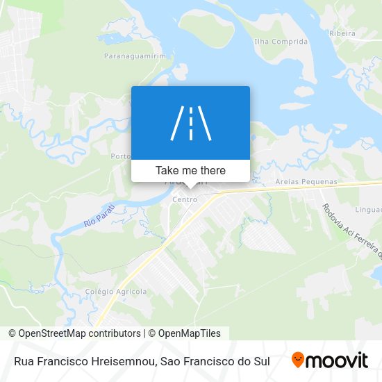 Rua Francisco Hreisemnou map