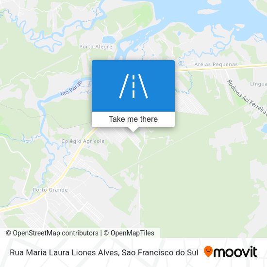 Rua Maria Laura Liones Alves map