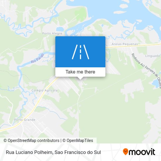 Rua Luciano Polheim map