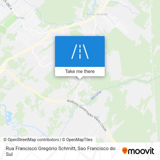Rua Francisco Gregório Schmitt map