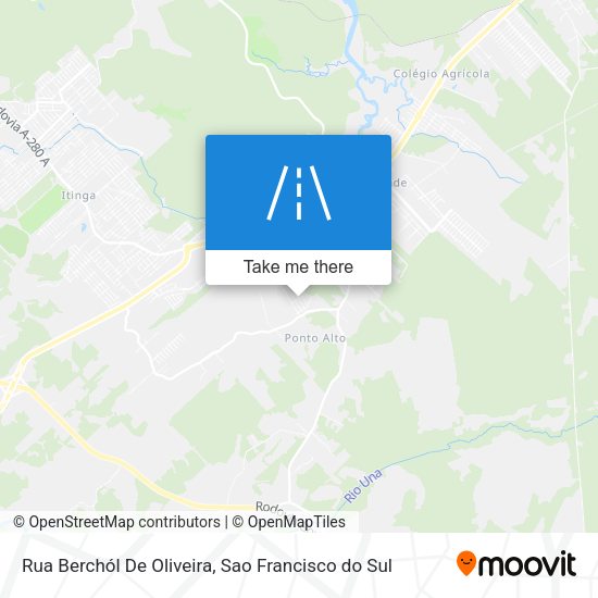 Rua Berchól De Oliveira map