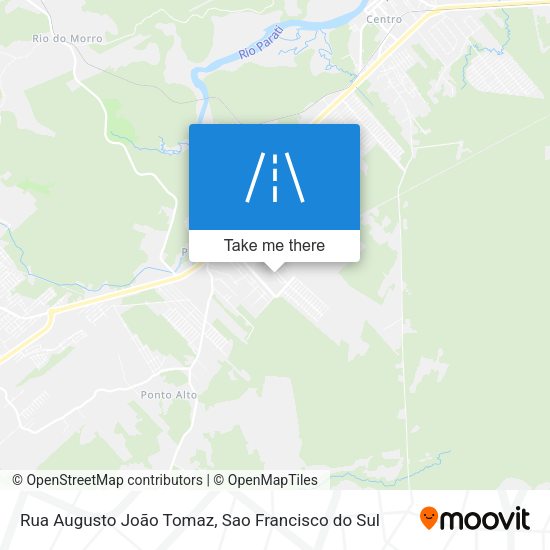 Rua Augusto João Tomaz map