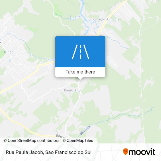 Rua Paula Jacob map