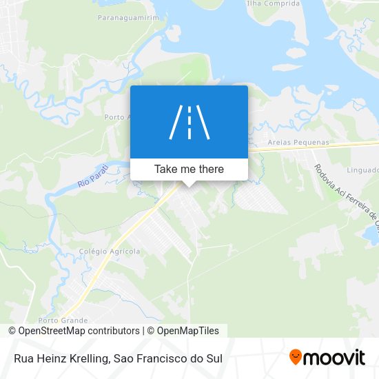 Rua Heinz Krelling map