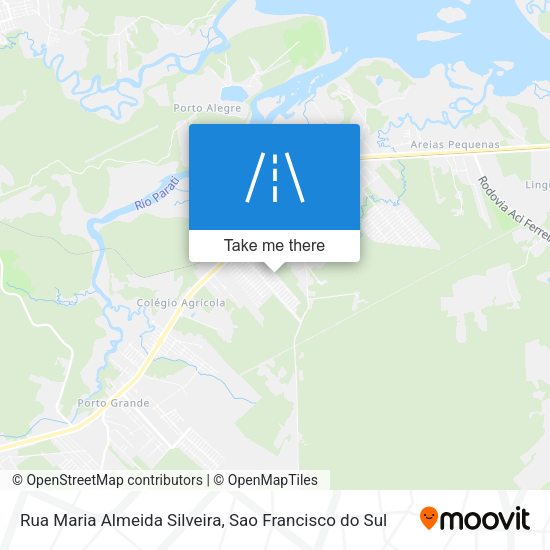Rua Maria Almeida Silveira map