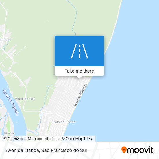 Avenida Lisboa map