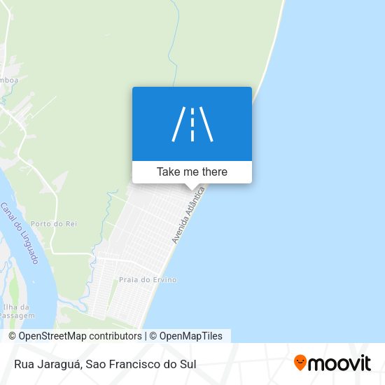 Rua Jaraguá map