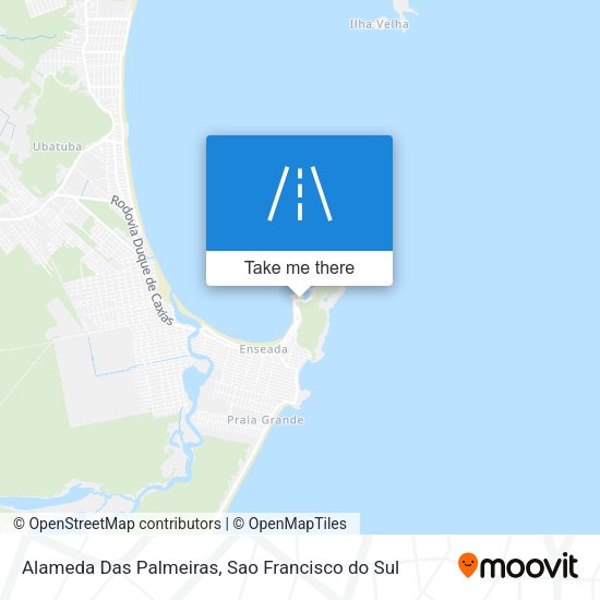 Alameda Das Palmeiras map