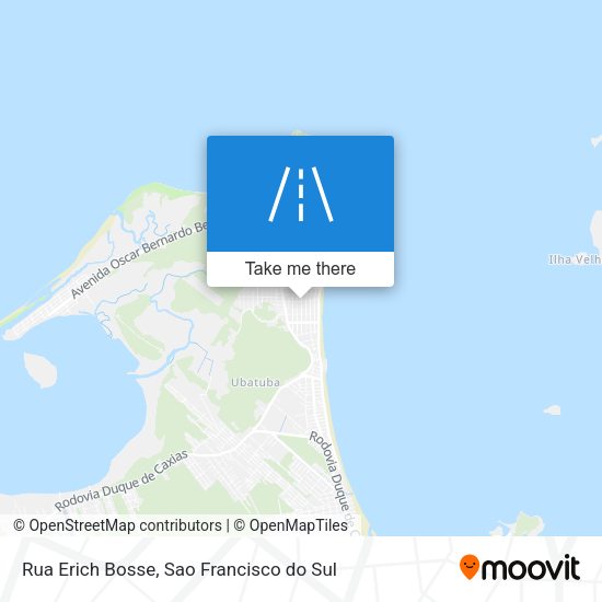 Rua Erich Bosse map