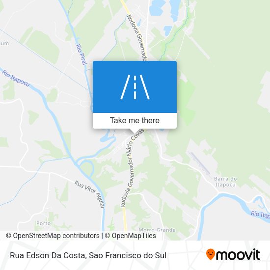 Rua Edson Da Costa map