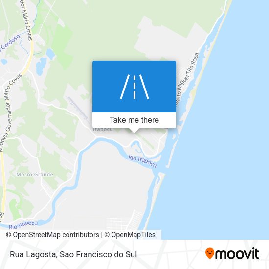 Rua Lagosta map