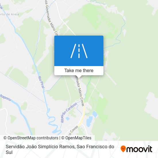 Servidão João Simplício Ramos map
