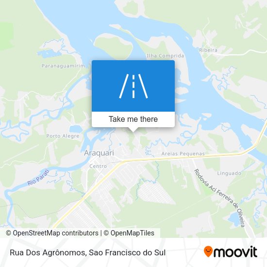 Rua Dos Agrônomos map