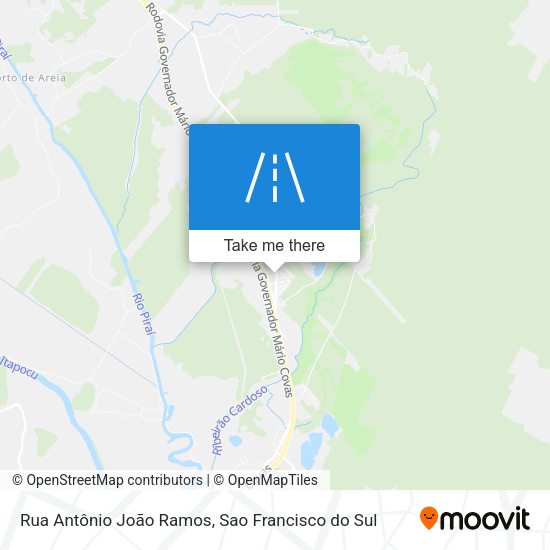 Rua Antônio João Ramos map