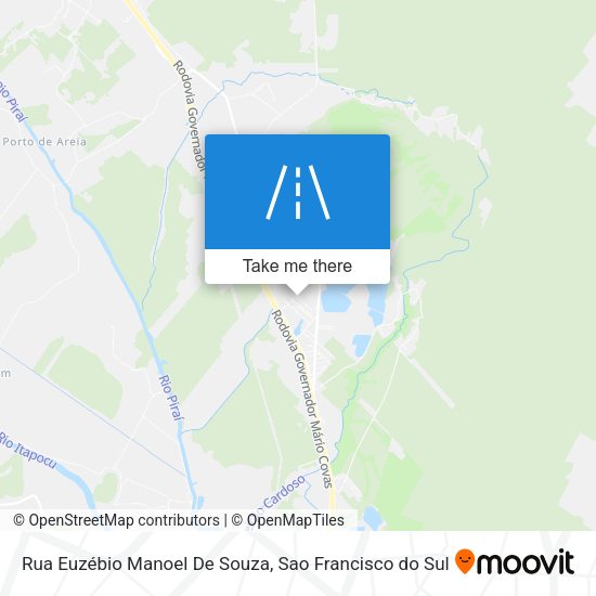 Rua Euzébio Manoel De Souza map
