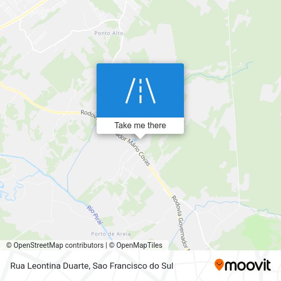 Rua Leontina Duarte map