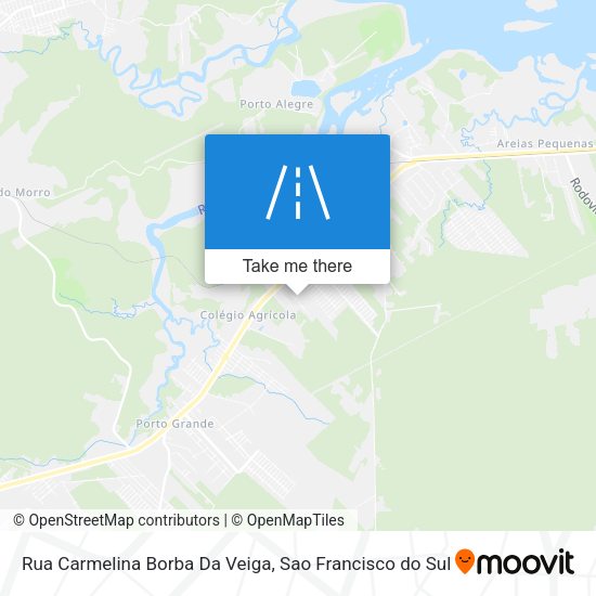 Rua Carmelina Borba Da Veiga map