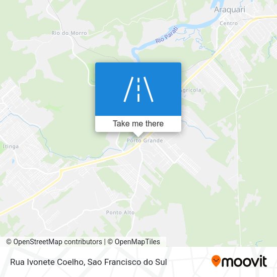 Rua Ivonete Coelho map