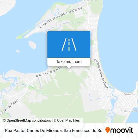 Rua Pastor Carlos De Miranda map