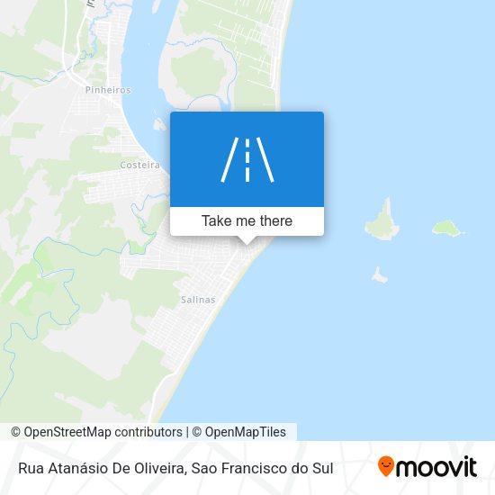 Rua Atanásio De Oliveira map