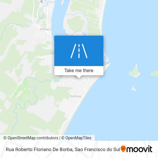 Rua Roberto Floriano De Borba map