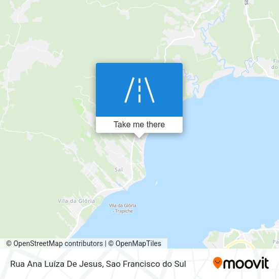Rua Ana Luíza De Jesus map