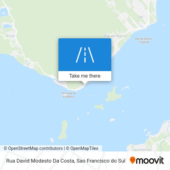 Rua David Modesto Da Costa map