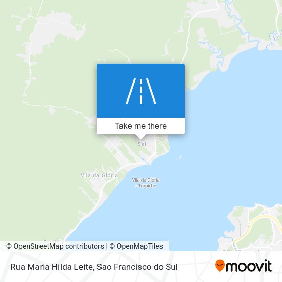Rua Maria Hilda Leite map