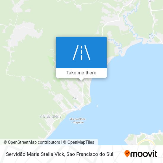 Servidão Maria Stella Vick map