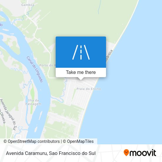 Avenida Caramuru map