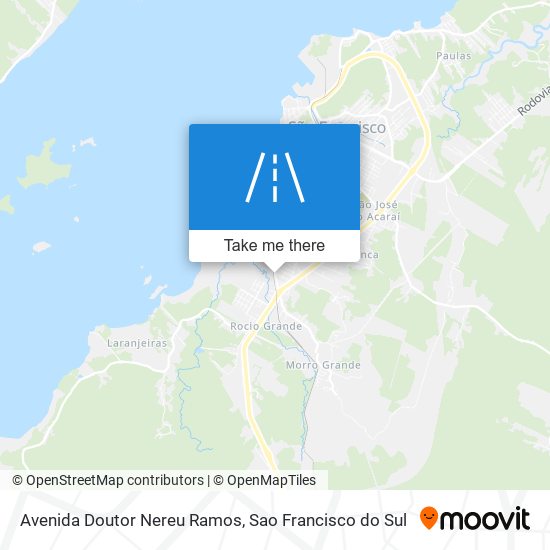 Avenida Doutor Nereu Ramos map