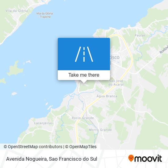 Mapa Avenida Nogueira