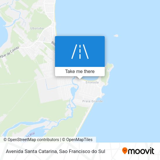 Avenida Santa Catarina map