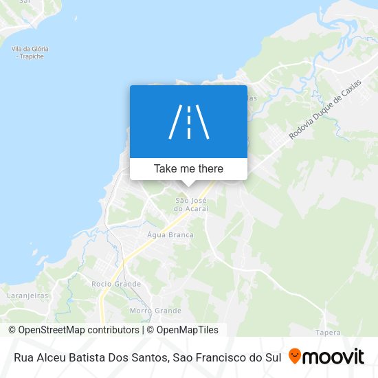Rua Alceu Batista Dos Santos map