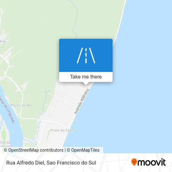 Rua Alfredo Diel map