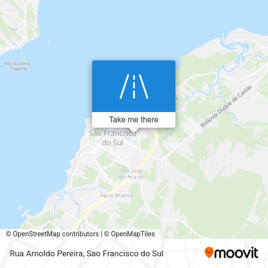 Rua Arnoldo Pereira map