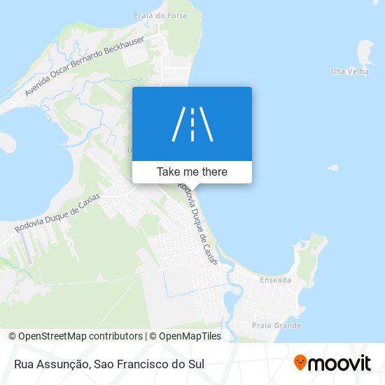 Rua Assunção map