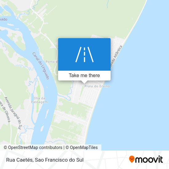 Rua Caetés map