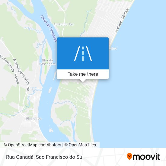 Rua Canadá map