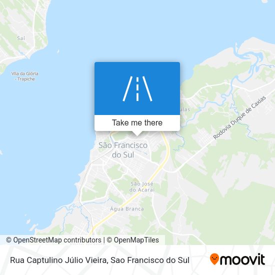 Rua Captulino Júlio Vieira map
