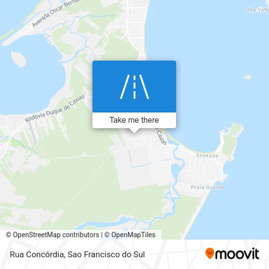 Rua Concórdia map