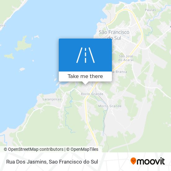 Mapa Rua Dos Jasmins