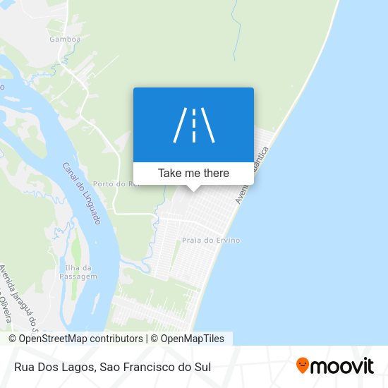 Rua Dos Lagos map